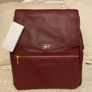 Burgundy FP backpack diaper bag NWT BEAUTIFUL BAG!